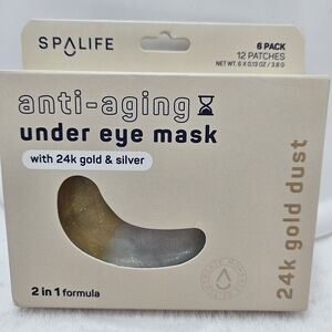 Alife Anti-Aging Under Eye Mask with 24k Gold & Silver